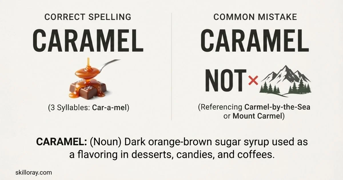 Carmel or Caramel