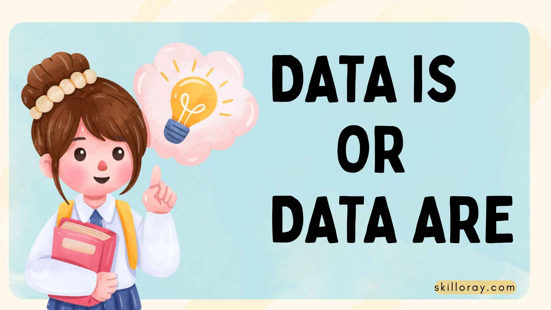 Data Is or Data Are