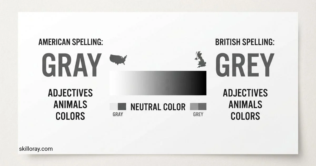 Gray or Grey